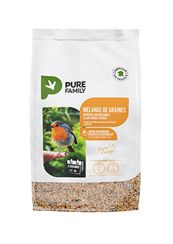 mélanges de graines convient aux mésanges & aux rouges-gorges