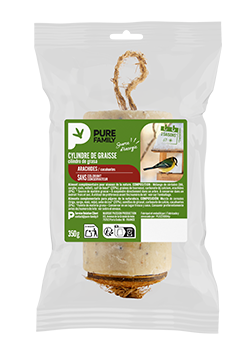 Cylindres de graisse : Arachides