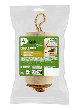 Cylindres de graisse : Insectes