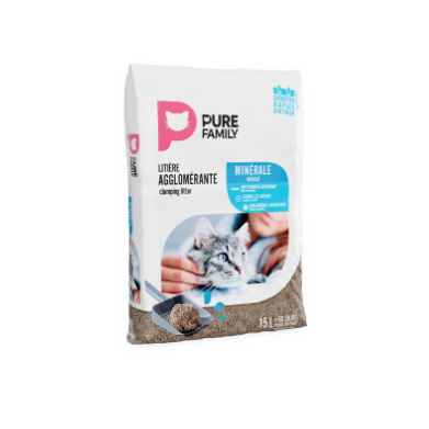 Litières agglomérante minérale