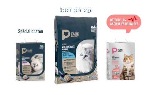 Litières spécifiques